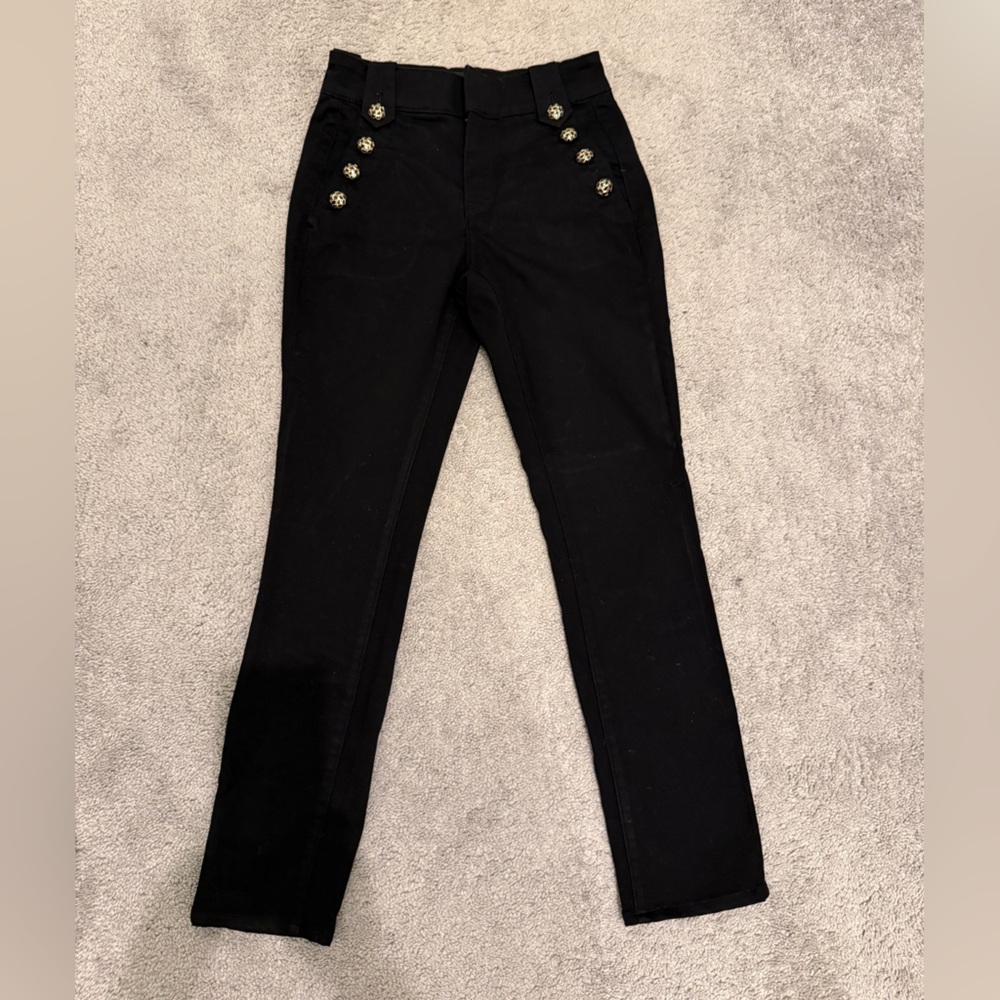 White House Black Market High-Rise Black Pants